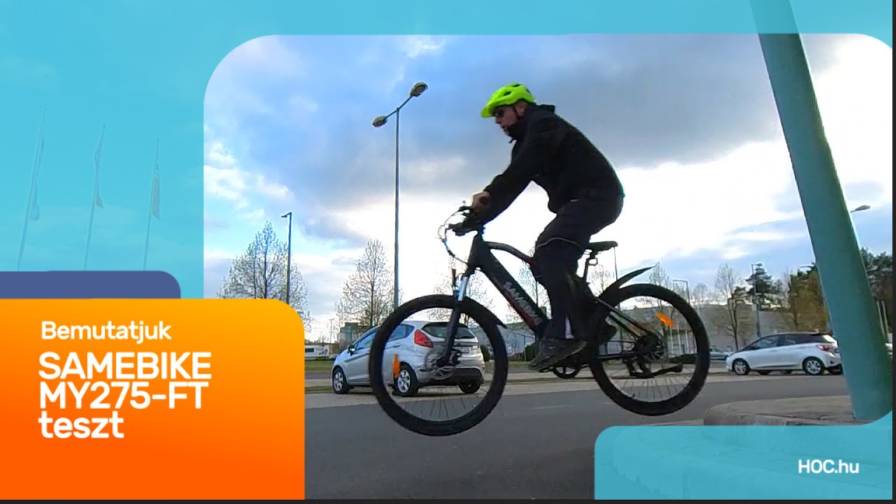 Review of SAMEBIKE MY275 500W electric commuter bike 27.5" bigger wheels