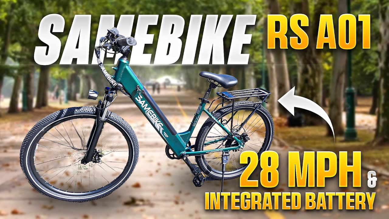 Recensione SAMEBIKE RS-A01 Pro - la migliore e-bike urbana per il pendolarismo e la guida urbana