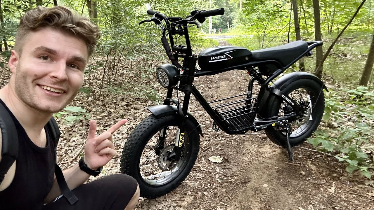 Recensione della e-bike SAMEBIKE M20 con motore al mozzo DC da 1.000W ad alta coppia