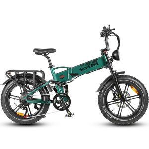 SAMEBIKE RS-A02 Off-road 48V 17Ah Fat Tire Suspension Folding Electric Bike1