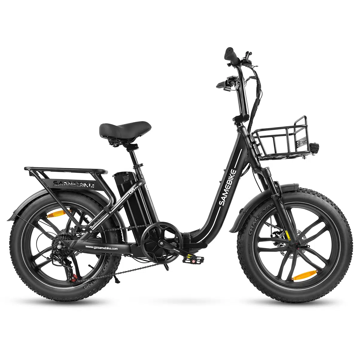 Wholesale SAMEBIKE C05 Pro 500W step-through foldable fat tire ebike-2