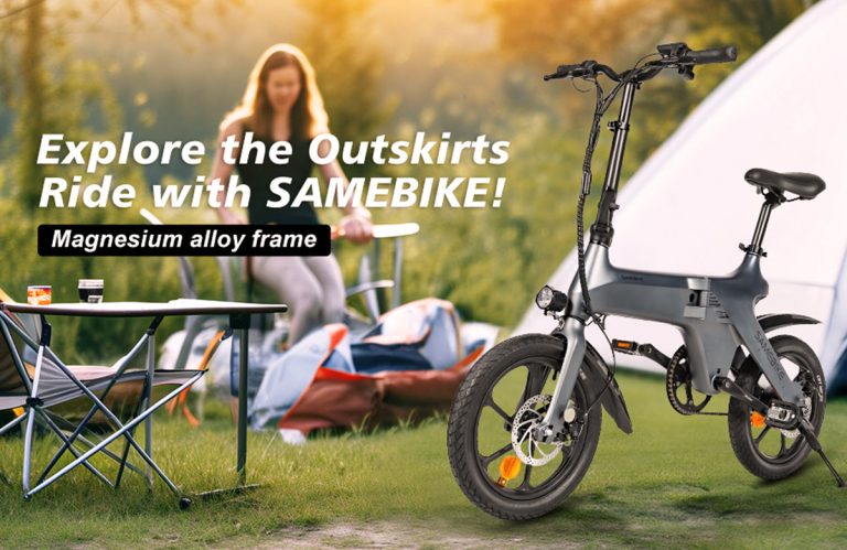 all'ingrosso SAMEBIKE V8 migliore mini bici elettrica pieghevole per adolescenti-5-12