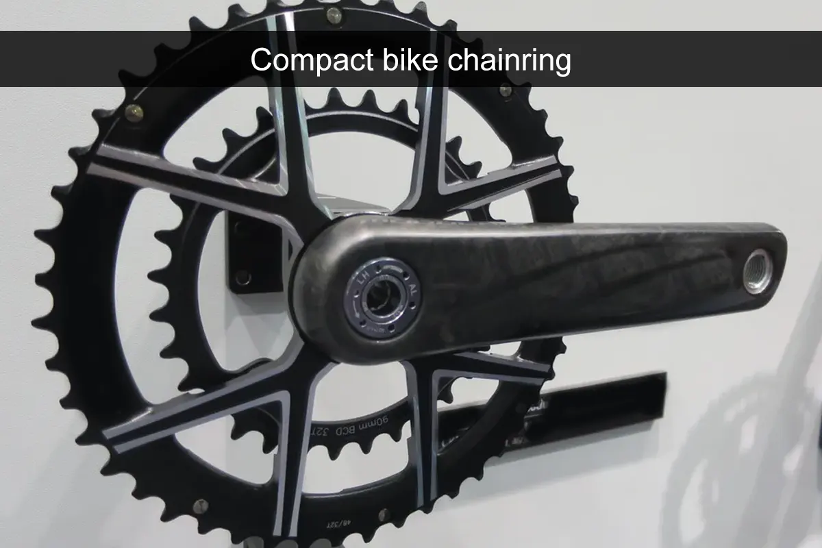 Compact bike chainring