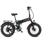 LOTDM200 Folding Fat Tire Electric Bike-3