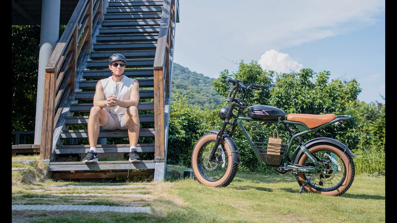 SAMEBIKE M20 1000W Electric BikeStreet Legal Electric Bike