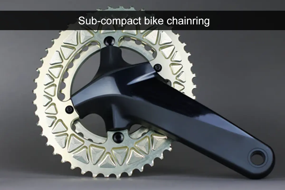 Sub-compact bike chainring