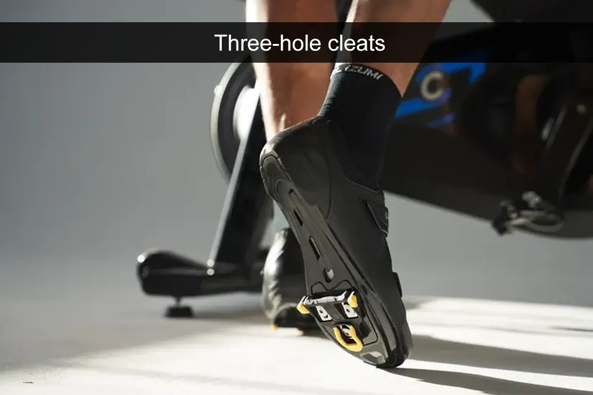 Three-hole cleats