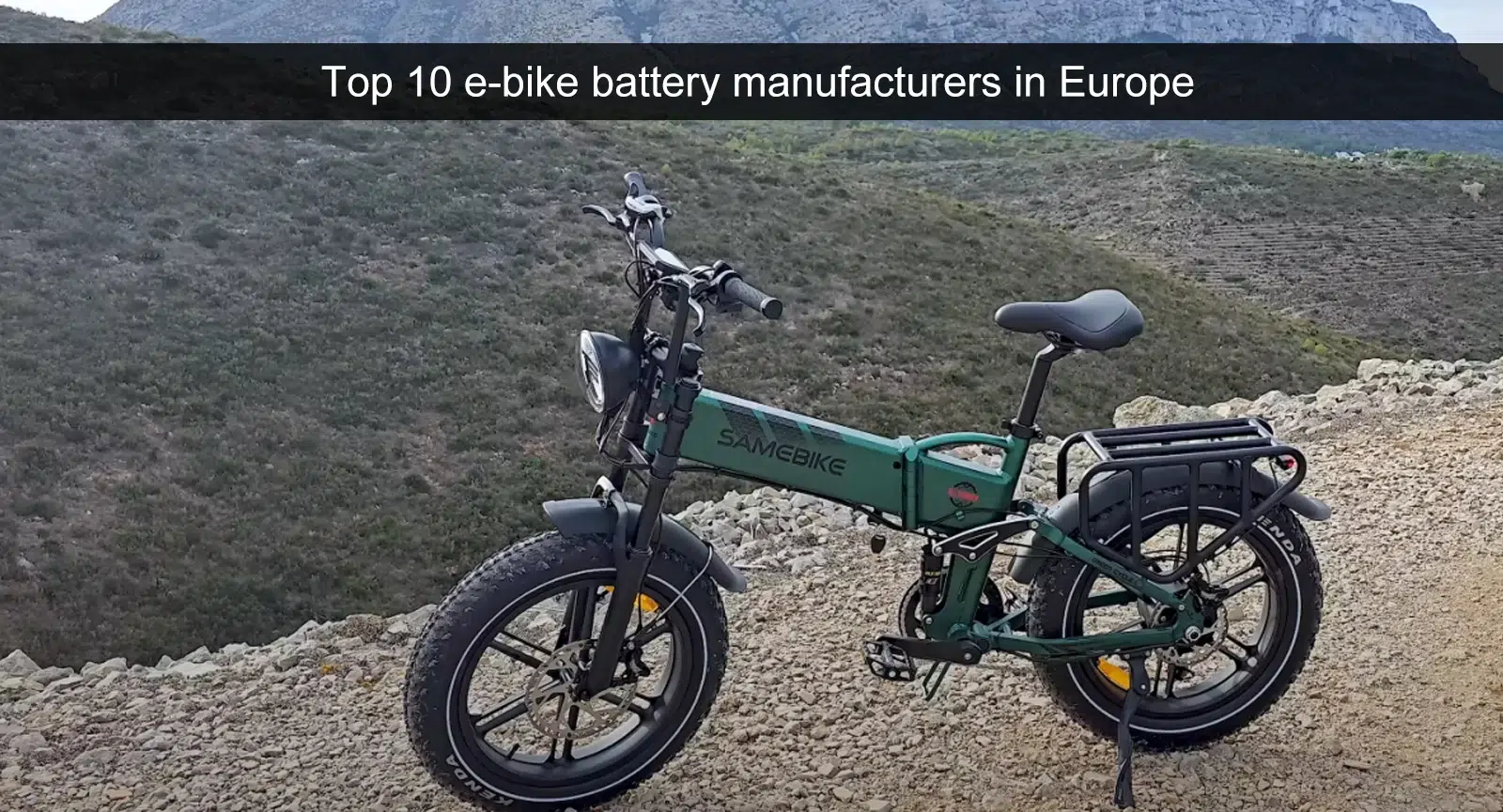 Top 10 e-bike battery manufacturers in Europe