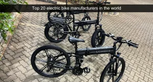 Top 20 electric bike manufacturers in the world