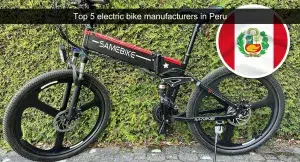Top 5 electric bike manufacturers in Peru